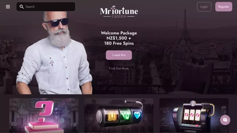 Mr Fortune Casino Game Selection